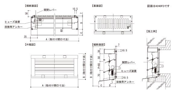 SL-F型図面