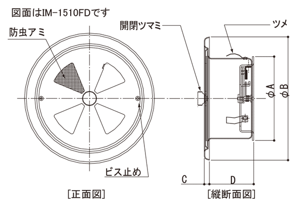 IM-1500型FD図面