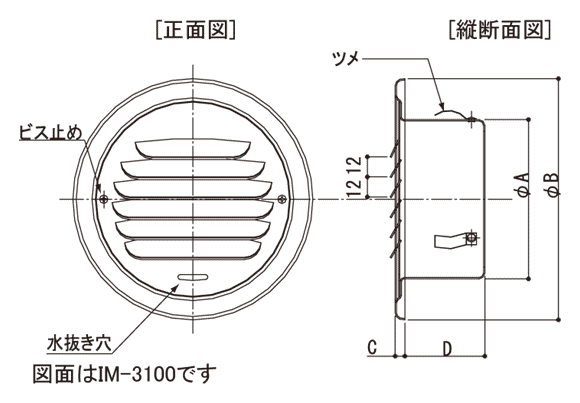 IM-3000型図面